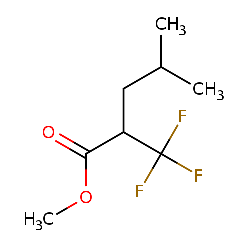 methyl 4-methyl-2-(trifluoromethyl)pentanoate