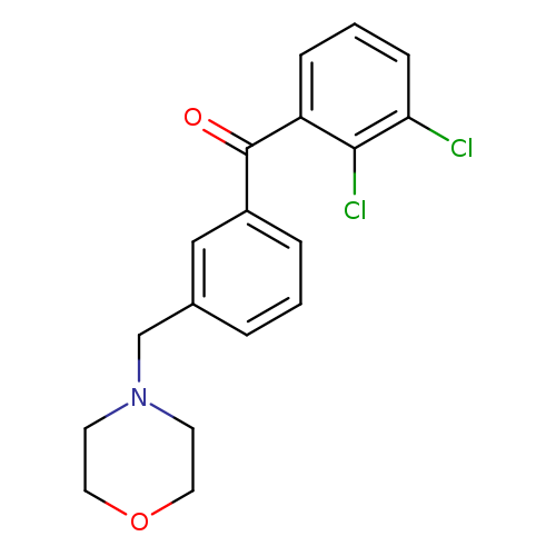 2,3-Dichloro-3'-morpholinomethyl benzophenone