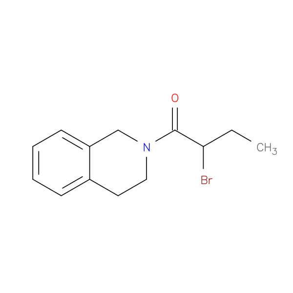 2-(2-Bromobutanoyl)-1,2,3,4-tetrahydroisoquinoline
