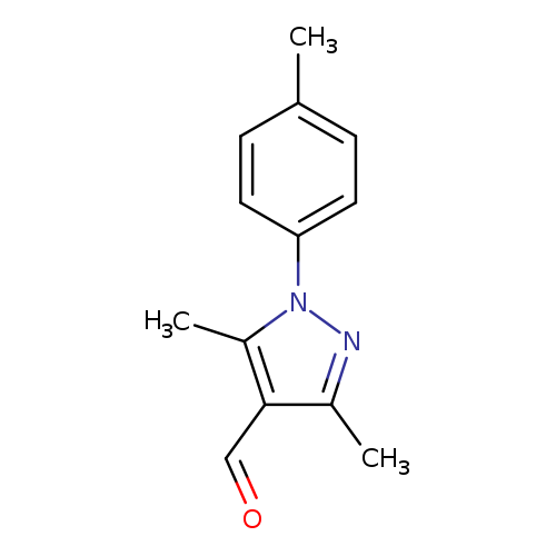 3,5-Dimethyl-1-(4-methylphenyl)-1h-pyrazole-4-carbaldehyde