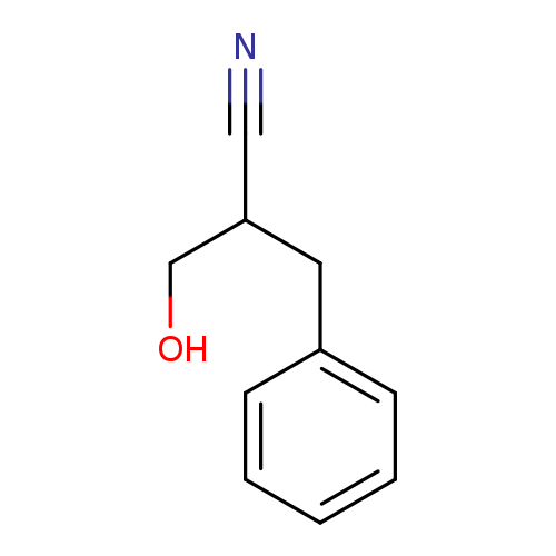 Benzenepropanenitrile, a-(hydroxymethyl)-