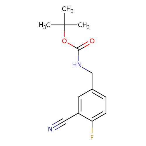 tert-Butyl 3-cyano-4-fluorobenzylcarbamate