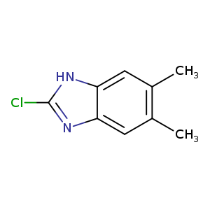 1H-Benzimidazole, 2-chloro-5,6-dimethyl-