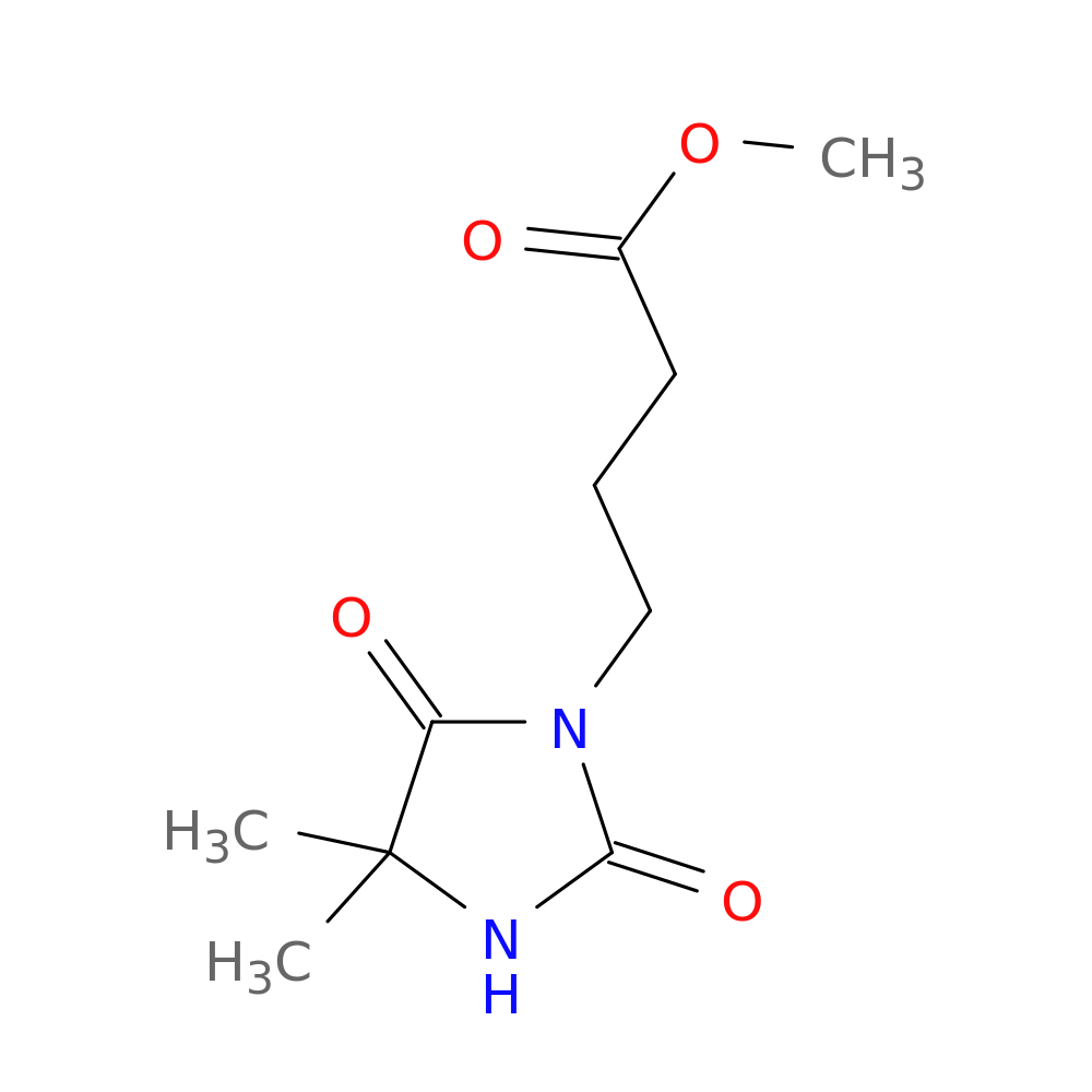 methyl 4-(4,4-dimethyl-2,5-dioxoimidazolidin-1-yl)butanoate