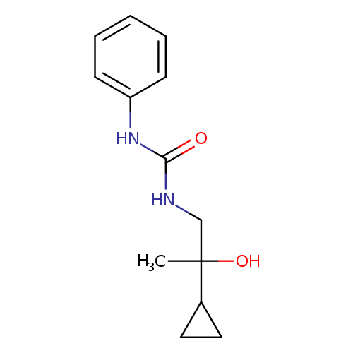 3-(2-cyclopropyl-2-hydroxypropyl)-1-phenylurea