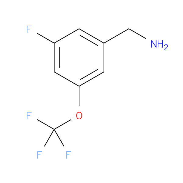 (3-Fluoro-5-(trifluoromethoxy)phenyl)methanamine