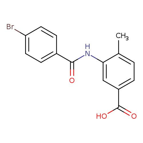 3-[(4-Bromobenzoyl)amino]-4-methylbenzoic acid