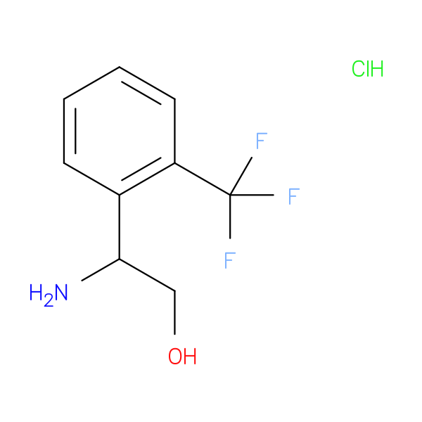 2-amino-2-[2-(trifluoromethyl)phenyl]ethan-1-ol hydrochloride