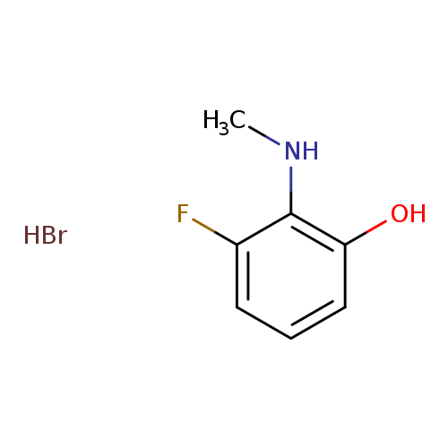 3-fluoro-2-(methylamino)phenolhydrobromide