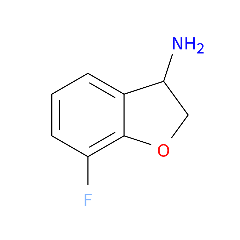 7-Fluoro-2,3-dihydrobenzofuran-3-amine