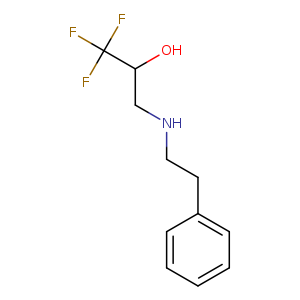 1,1,1-Trifluoro-3-(phenethylamino)propan-2-ol