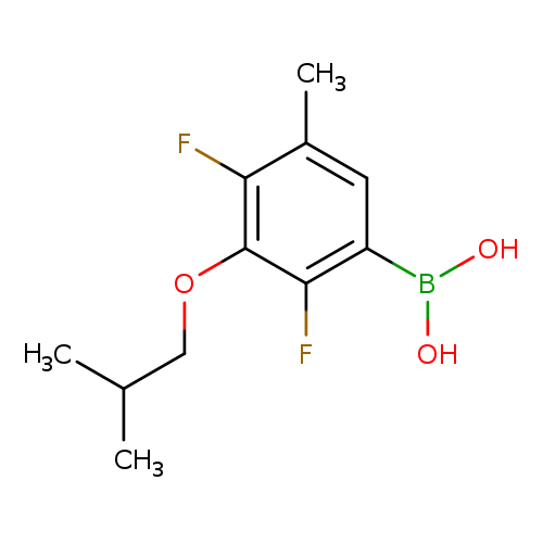2,4-Difluoro-5-methyl-3-(2-methylpropoxy)phenylboronic acid