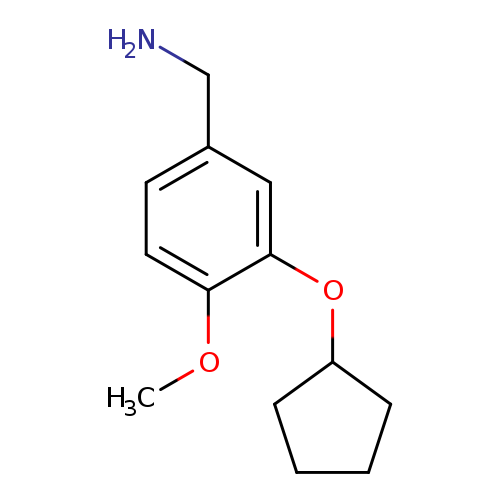 [3-(Cyclopentyloxy)-4-methoxyphenyl]methanamine