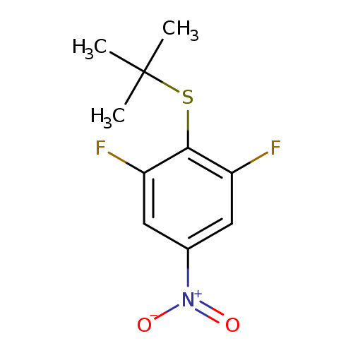 2-(tert-butylsulfanyl)-1,3-difluoro-5-nitrobenzene