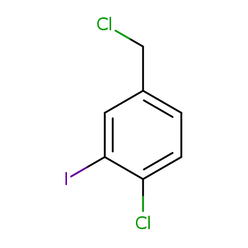 Benzene, 1-chloro-4-(chloromethyl)-2-iodo-