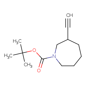 tert-Butyl3-ethynylazepane-1-carboxylate