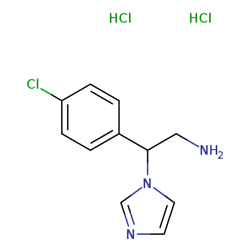 2-(4-chlorophenyl)-2-(1H-imidazol-1-yl)ethan-1-amine dihydrochloride