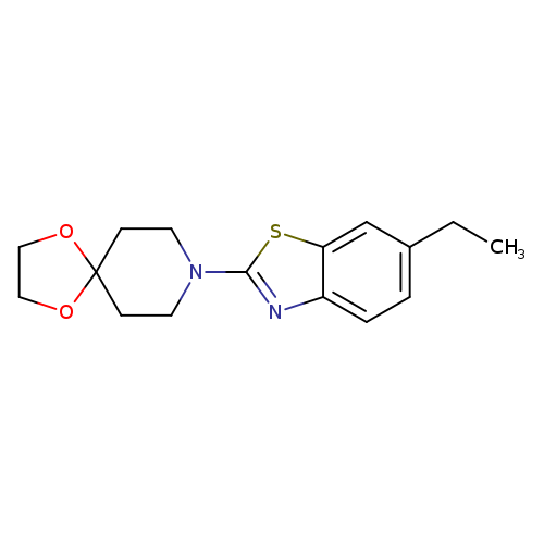 8-(6-ethyl-1,3-benzothiazol-2-yl)-1,4-dioxa-8-azaspiro[4.5]decane