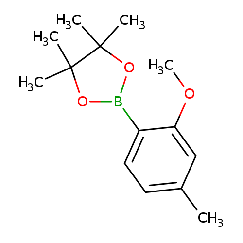 2-(2-Methoxy-4-methylphenyl)-4,4,5,5-tetramethyl-1,3,2-dioxaborolane