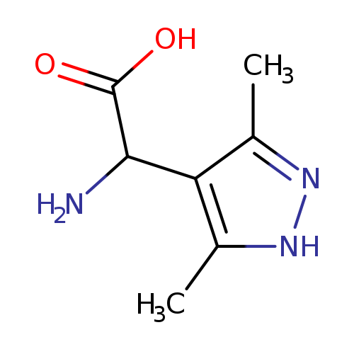 2-Amino-2-(3,5-dimethyl-1H-pyrazol-4-yl)acetic acid