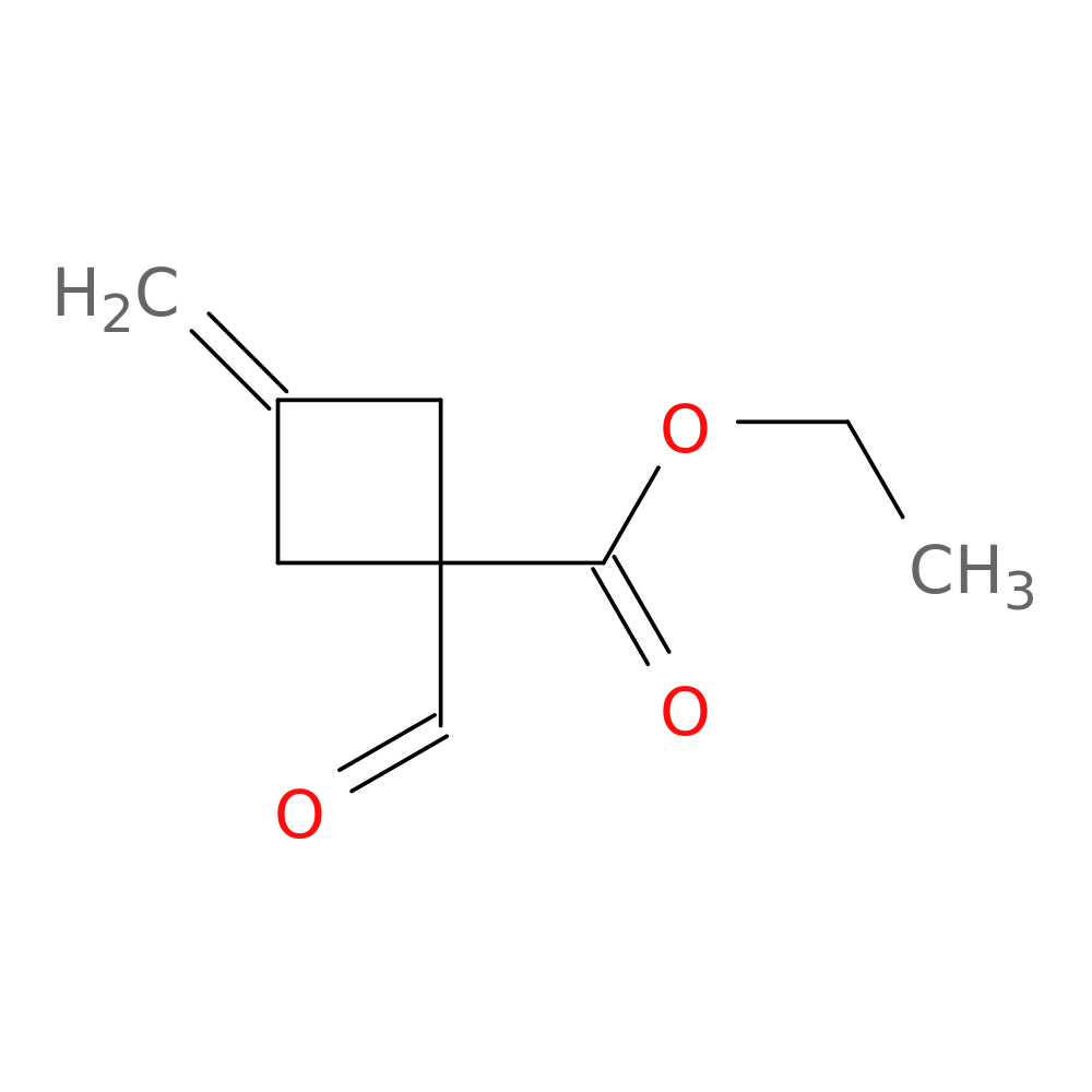 ethyl 1-formyl-3-methylidenecyclobutane-1-carboxylate