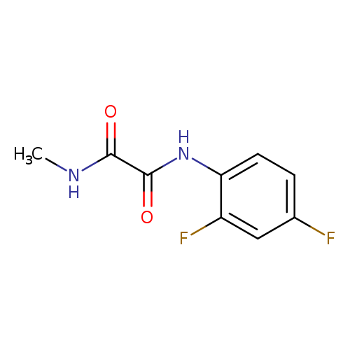 N'-(2,4-difluorophenyl)-N-methylethanediamide