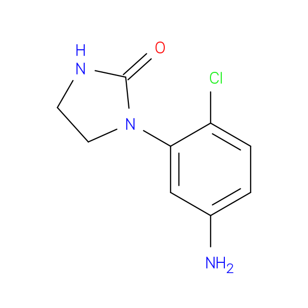 1-(5-Amino-2-chlorophenyl)imidazolidin-2-one
