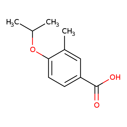 Benzoic acid, 3-methyl-4-(1-methylethoxy)-