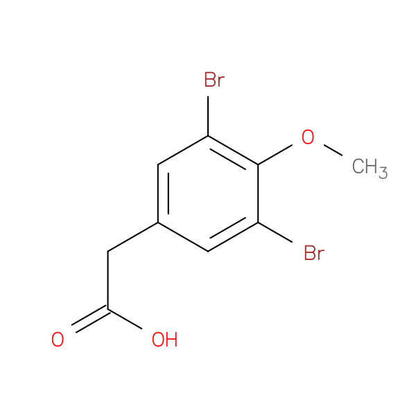 2-(3,5-dibromo-4-methoxyphenyl)acetic acid