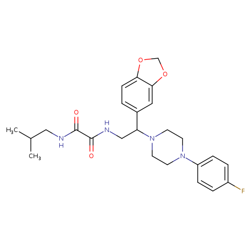 N'-[2-(2H-1,3-benzodioxol-5-yl)-2-[4-(4-fluorophenyl)piperazin-1-yl]ethyl]-N-(2-methylpropyl)ethanediamide