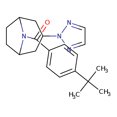 8-(4-tert-butylbenzoyl)-3-(2H-1,2,3-triazol-2-yl)-8-azabicyclo[3.2.1]octane
