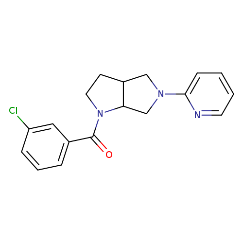 2-[1-(3-chlorobenzoyl)-octahydropyrrolo[3,4-b]pyrrol-5-yl]pyridine