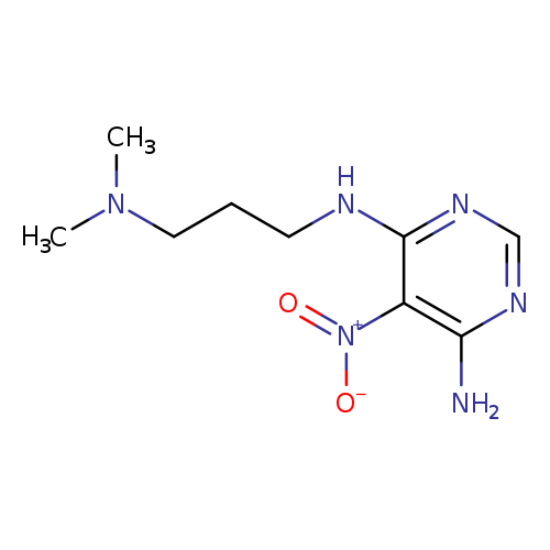 4-N-[3-(dimethylamino)propyl]-5-nitropyrimidine-4,6-diamine