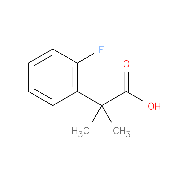 Benzeneacetic acid, 2-fluoro-α,α-dimethyl-