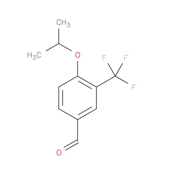 4-Isopropoxy-3-(trifluoromethyl)benzaldehyde