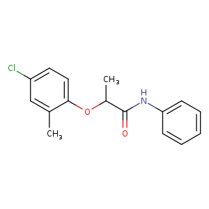 Propanamide, 2-(4-chloro-2-methylphenoxy)-N-phenyl-