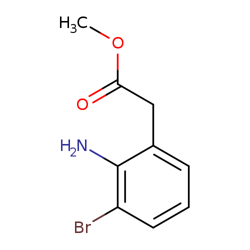 methyl 2-(2-amino-3-bromophenyl)acetate