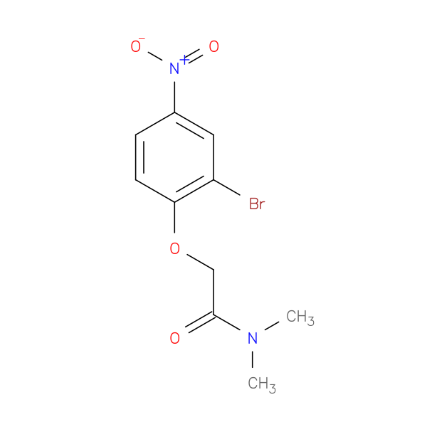 2-(2-Bromo-4-nitrophenoxy)-N,N-dimethylacetamide