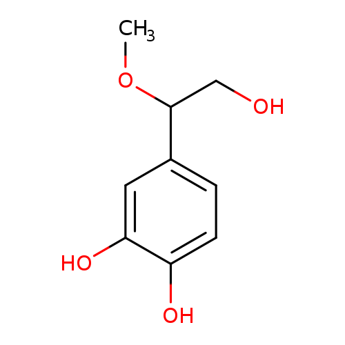 4-(2-Hydroxy-1-methoxyethyl)-1,2-benzenediol