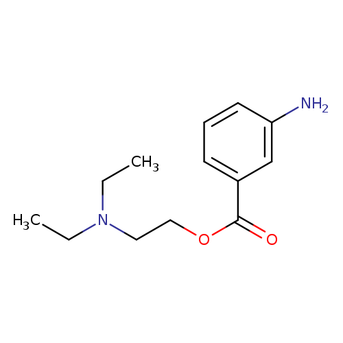 2-(diethylamino)ethyl 3-aminobenzoate