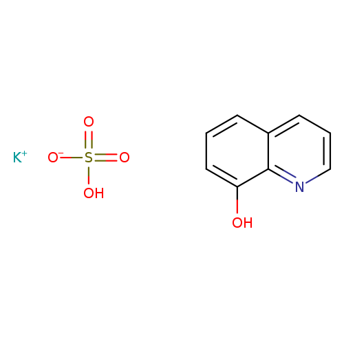 8-Quinolinol, sulfate, potassium salt (2:1:4)