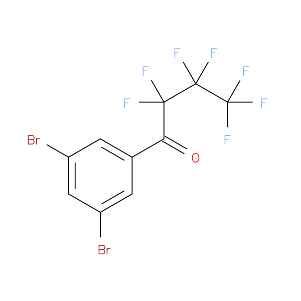 1-Butanone,1-(3,5-dibromophenyl)-2,2,3,3,4,4,4-heptafluoro-