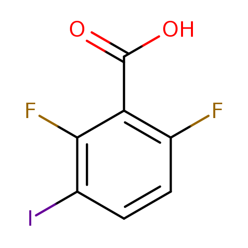 Benzoic acid, 2,6-difluoro-3-iodo-