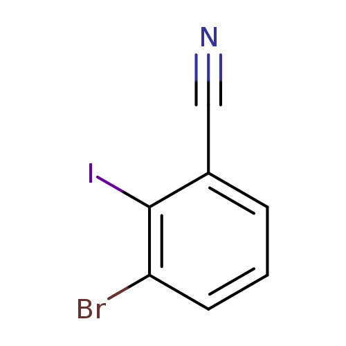 3-Bromo-2-iodobenzonitrile
