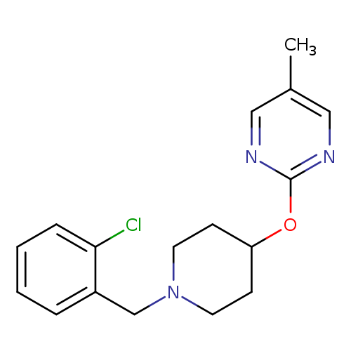 2-({1-[(2-chlorophenyl)methyl]piperidin-4-yl}oxy)-5-methylpyrimidine