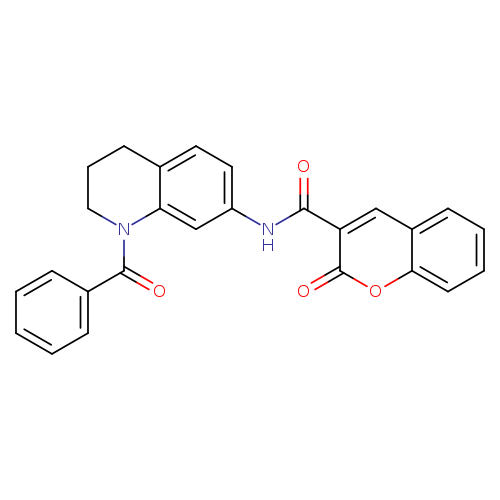 N-(1-benzoyl-1,2,3,4-tetrahydroquinolin-7-yl)-2-oxo-2H-chromene-3-carboxamide