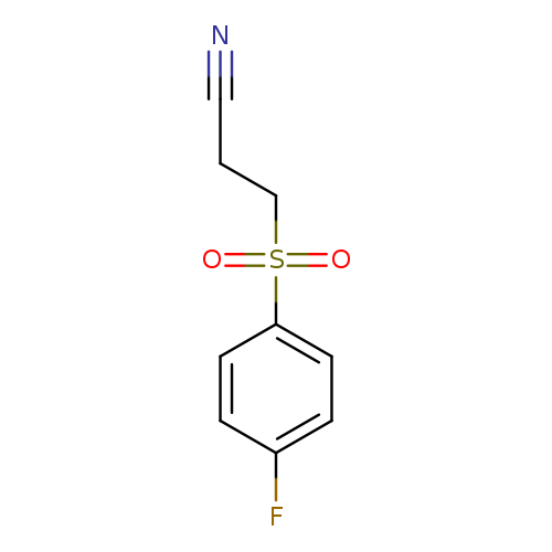 3-[(4-Fluorophenyl)sulfonyl]propanenitrile