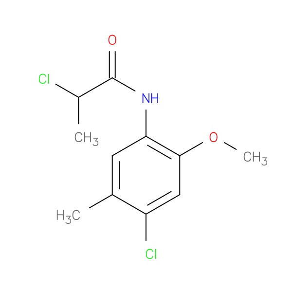 2-chloro-N-(4-chloro-2-methoxy-5-methylphenyl)propanamide