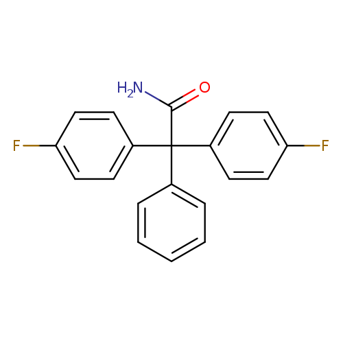 Benzeneacetamide, 4-fluoro-α-(4-fluorophenyl)-α-phenyl-