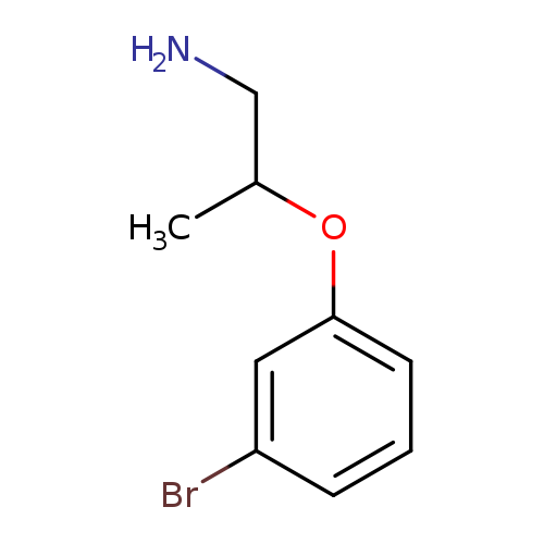 1-[(1-aminopropan-2-yl)oxy]-3-bromobenzene